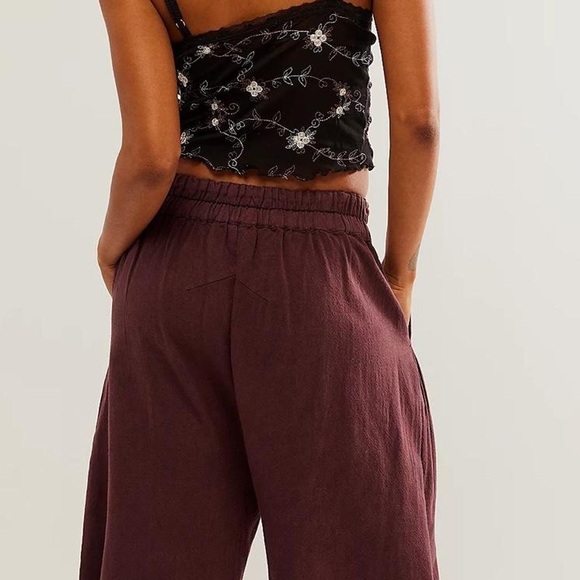 Free People Cool Harbor Wide-Leg Pants - Picture 3 of 15